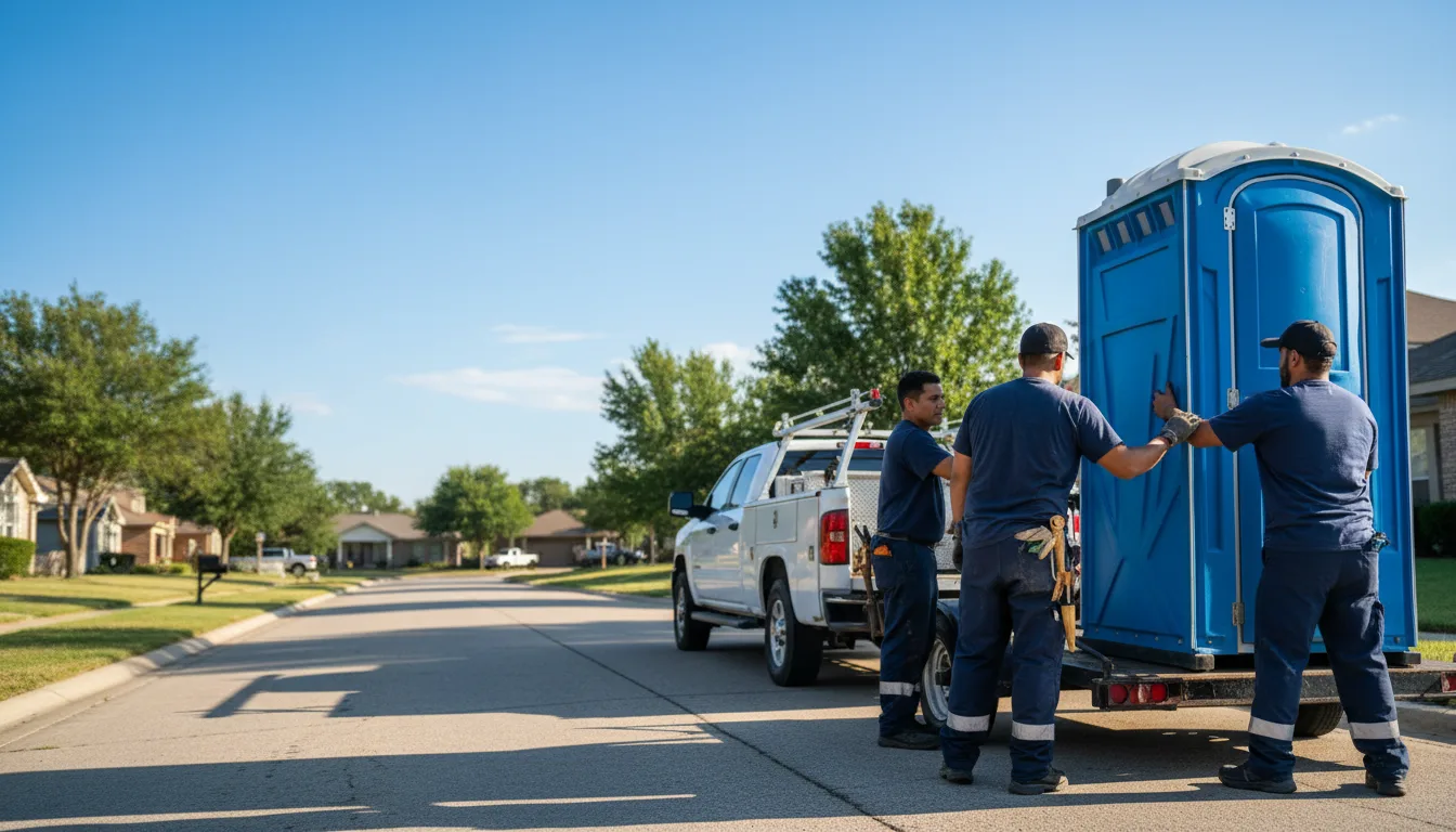 Portable Toilet Rental in Newton, KS near me